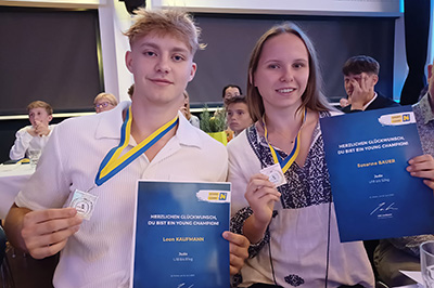 Ehrung der "Young Champions" 2024