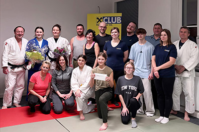 Schnuppertraining bei der Raiffeisenbank Langenlois